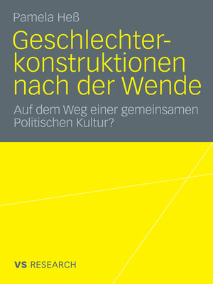 cover image of Geschlechterkonstruktionen nach der Wende